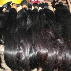 Single Drawn Straight Hair