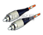 FC Patch Cord, Single Mode, Simplex, 3 Meters - FC/FC Connectors, <0.3dB Attenuation, ROHS Compliant