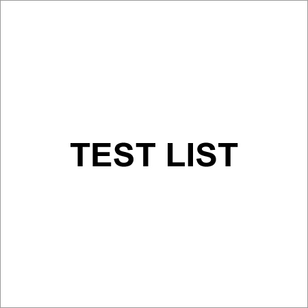 Test List