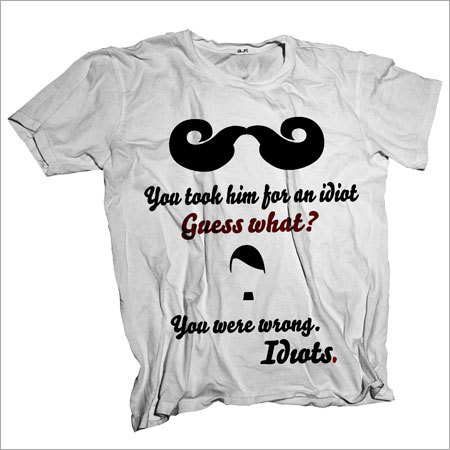 Designer White T-Shirt