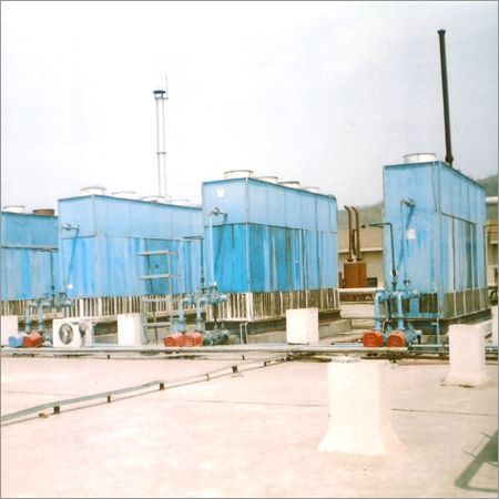 Evaporative type Ammonia Condensers