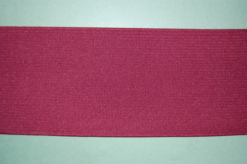 4 Inch Bandage Elastic Burgundy - Durable, Strong, High Stretch, Customizable Length