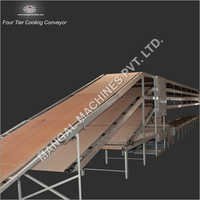 Biscuit Cooling Conveyors - Steel, 800mm-2000mm Width | Plc Controlled, Fully Automatic, Durable Material, Easy Installation, Cost-effective