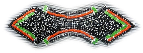 hand made embroidered Patch