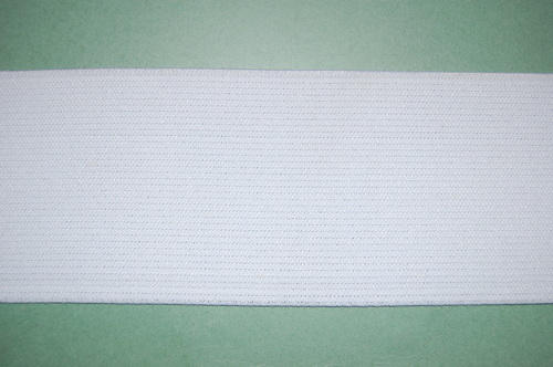 4 Inch White Bandage Elastic