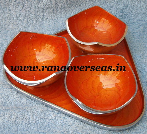 Dry Fruit Bowls With Tray