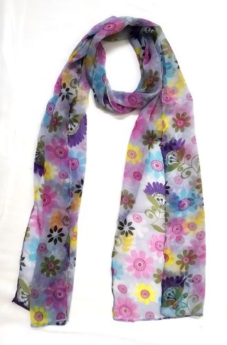 Printed Chiffon stole