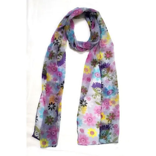 Printed Chiffon stole