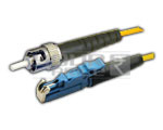 E-2000/PC - ST/PC Patch Cord, Single Mode, Length 10 Meters