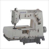 Two Needle Bottom Coverstitch Belt Loop Making