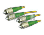 FC/APC Patch Cord, Single Mode, Duplex, Length 3 Meters