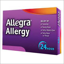 Allegra Allergy 120 mg Tablets - Purple, 30 Tablets | Allergy Relief, 24-Hour Relief, Itch and Sneeze Reduction