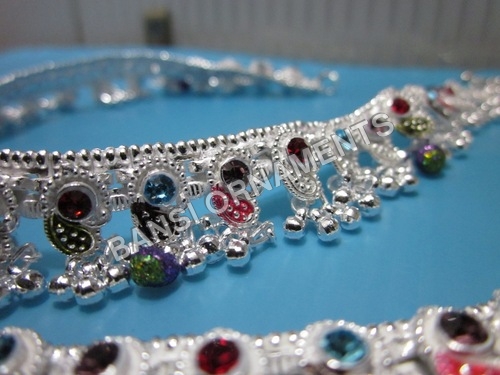 silver payal