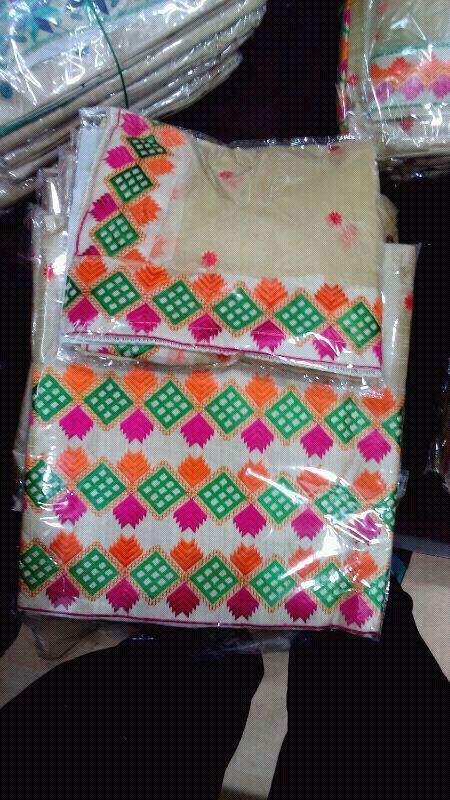 PHULKARI SUIT SILK
