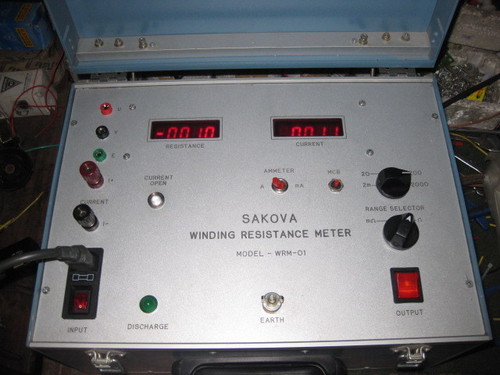 Electronic Winding Resistance Meter