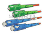 SC/APC-SC/PC Patch Cord, Multi Mode, Duplex Length 10 Meters