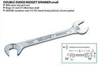 Gedore Double Ended Midget Spanner Small