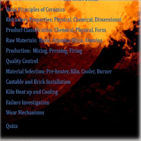 TRAINING -REFRACTORIES