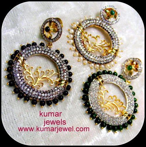 designer earrings.