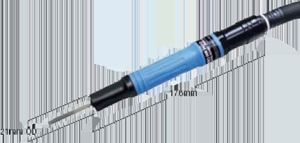 MICRO AIR HAND - Stroke 0.5 mm, Stroke Speed 22,000 min-1 | Compact Design, Lightweight 0.37 kg, Low Air Consumption 0.07 m/min, Includes Flat & Round Files