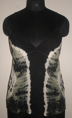 LADIES TIE DYE TOPS IN COTTON FOR SUMMERS
