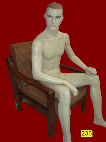 Male Sitting Mannequins