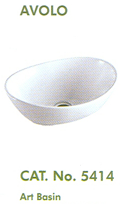 Avolo - Ceramic, 16x12x5 Inches, White | Elegant Design, Easy Installation, Space Saving, Glossy Finish