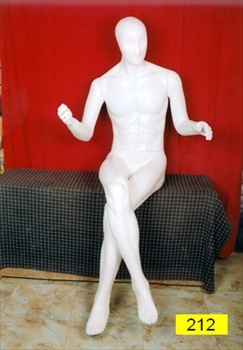 Male Sitting Mannequin