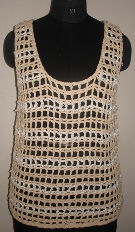 LADIES DESIGNER/CUSTOM CROCHET HAND WORK TOP