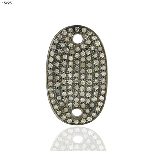 Pave diamond Connector Finding
