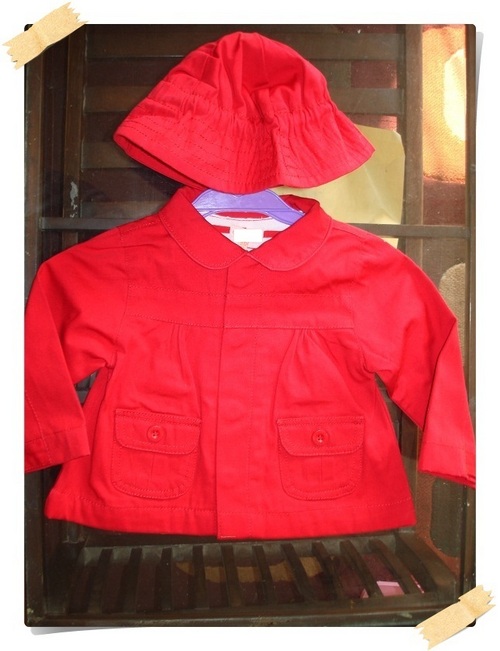 BABY DESIGNER COATS WITH HAT