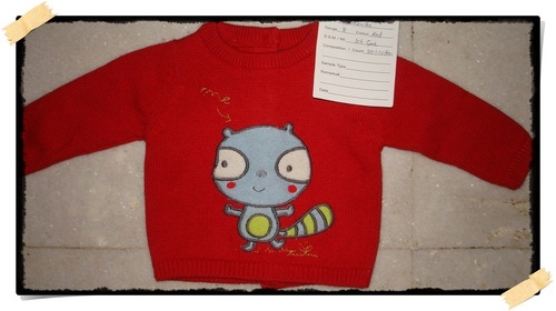 Kids/Girls Round Neck Sweaters in various designs