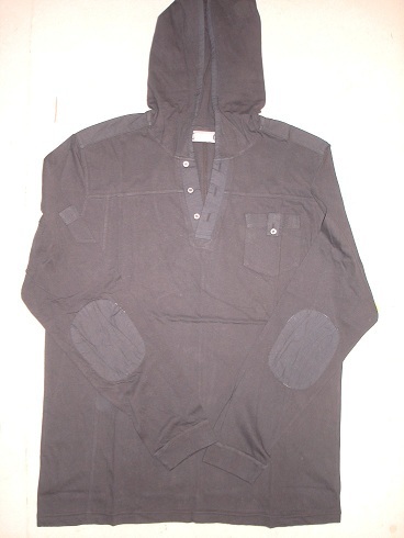 MENS HOODED T SHIRTS