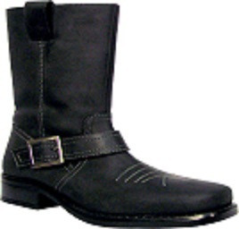 MENS COW/LAMB LEATHER BOOTS/SHOES