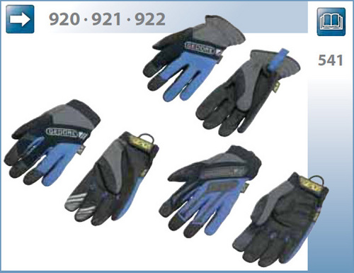 Gedore Work Gloves Fastfit, Work Gloves  Original, Work Gloves M- Pact.