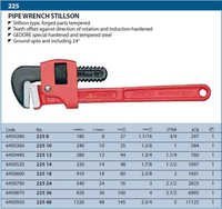 Gedore  Pipe Wrench  Stillson