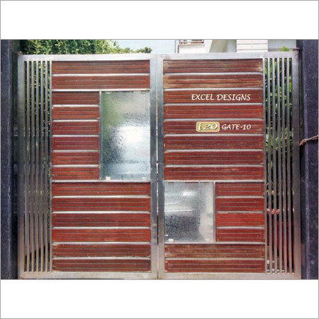 Steel Wooden Gates