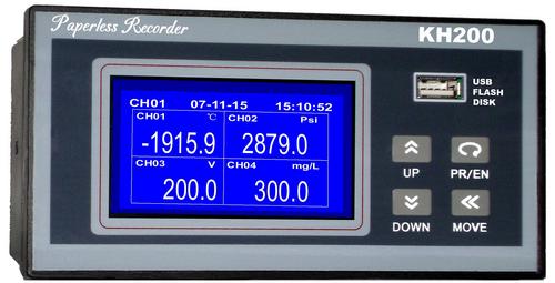 Economic Blue Paperless Recorder Accuracy: High-Accuracy  %