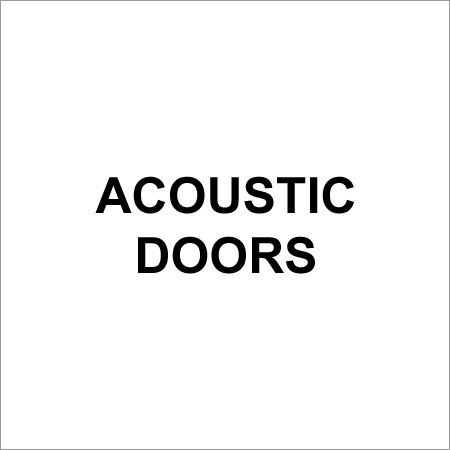 Acoustic Doors