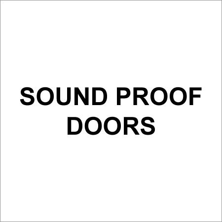 Sound Proof Doors