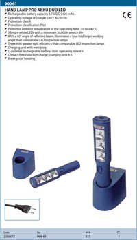 Gedore Hand Lamp Pro  Akku Duo Led