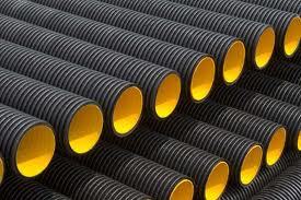 Black Dwc Pipe Double Wall Corrugated Pipe