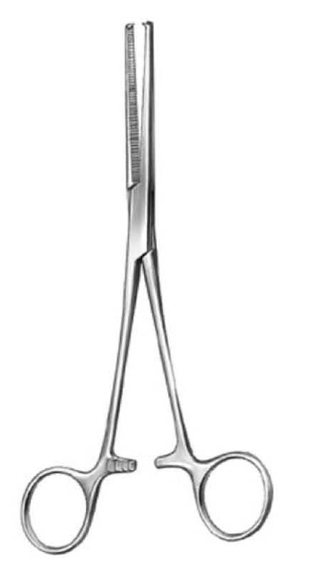 Kocher Art. Forcep - Stainless Steel 13cm Straight Blades | Precise Grasp Secure Hold Delicate Pattern