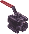 Forged Steel 3 Pc Ball Valve