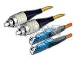 FC/PC - E-2000 Patch Cord, Multi Mode, Duplex, Length 3 Meters