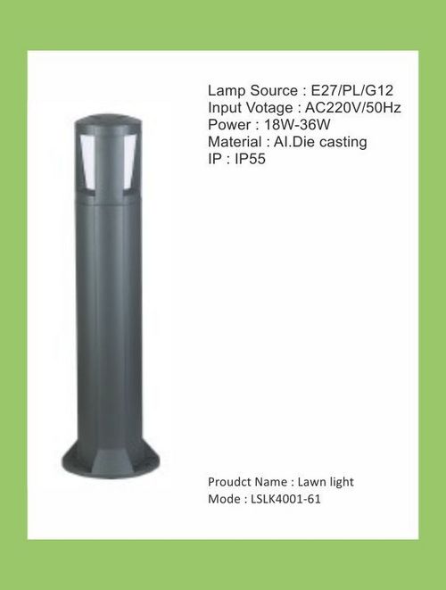 Decorative Bollard - Aluminum Die Casting, 1000mm, IP65, AC220V/110V | Durable Design, Elegant Look, Energy Efficient, Weatherproof
