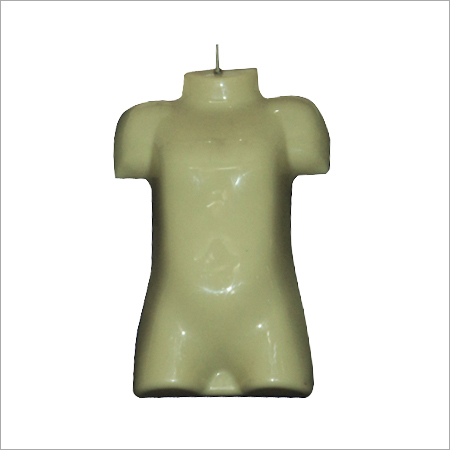 Plastic Baby Hanger - Fiber Reinforced Plastic, Variable Size, Off-White | Lightweight, Durable, Child-Form Design