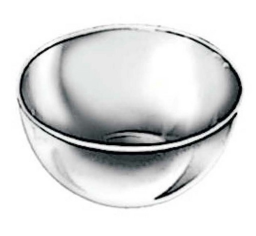 Sponge Bowls (Round) - Stainless Steel, 50-150mm Diameter, Polished Finish | Durable, Sterilizable, Easy Cleaning