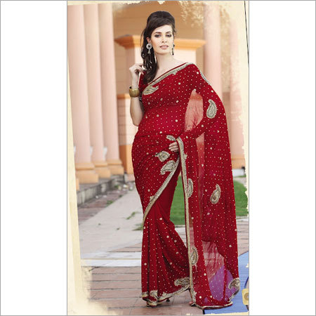 Heavy Work Sarees For Bridal And Wedding