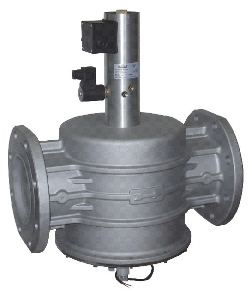MANUAL RESET TYPE SOLENOID VALVE DN200 WITH CPI